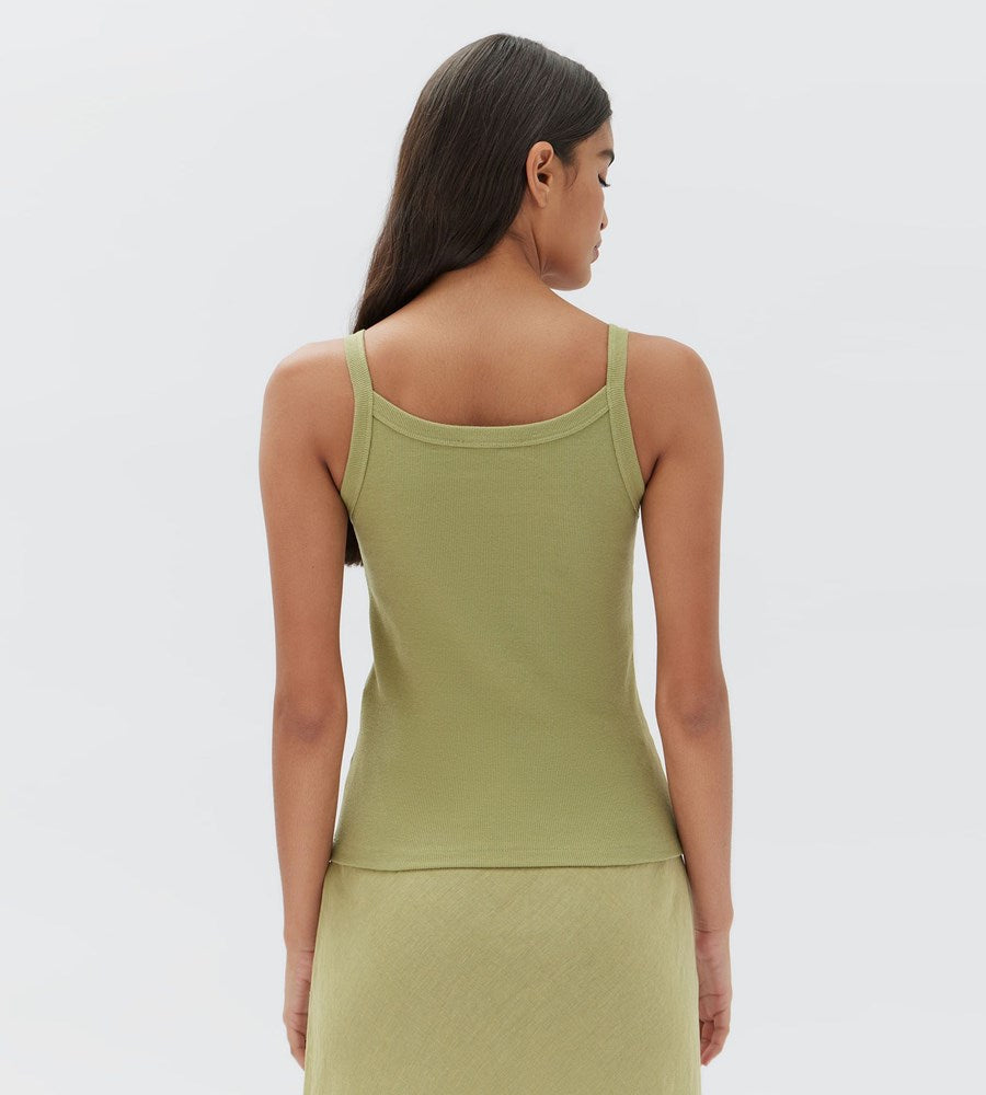 Assembly Label | Keira Organic Tank | Agave