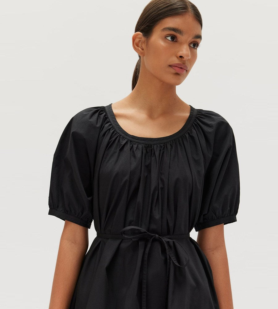 Assembly Label | Mathilde Poplin Dress | Black