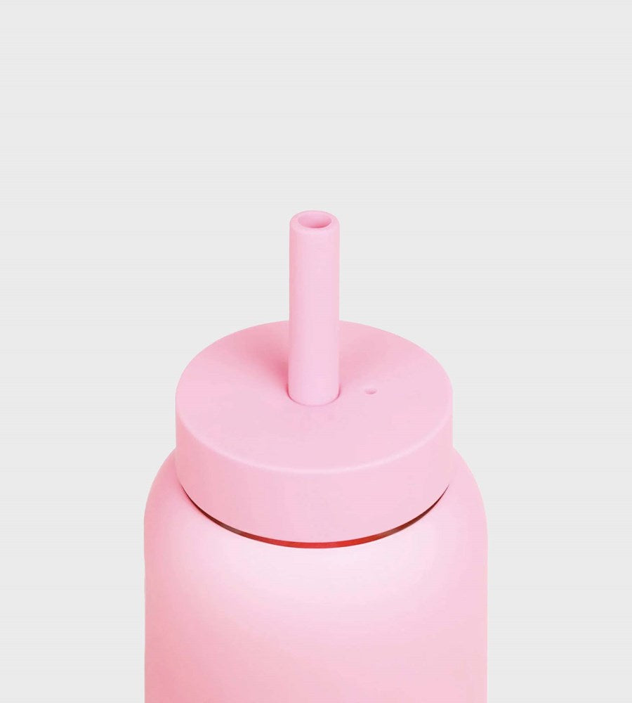 Bink Mini Straw & Cap | Pink