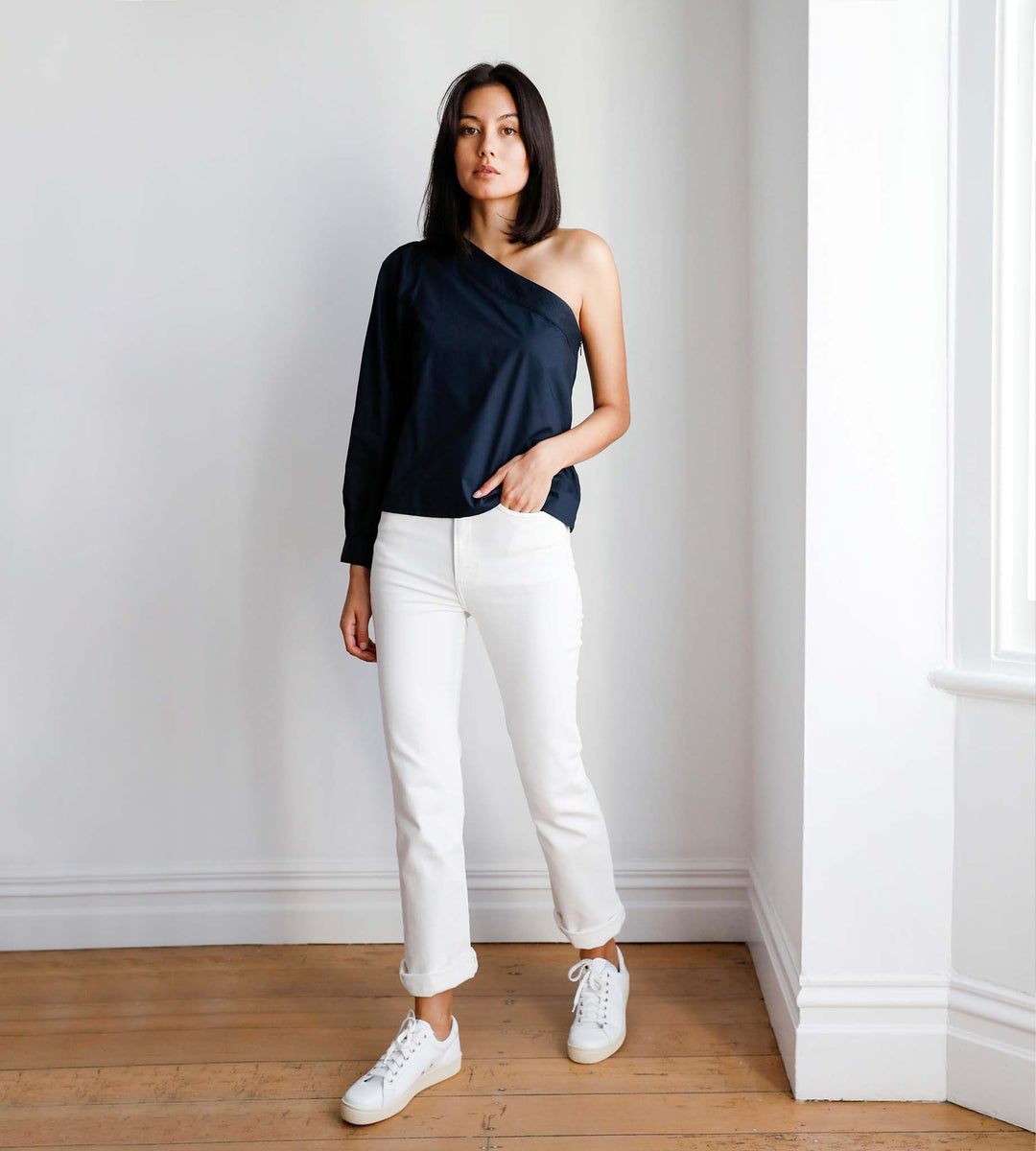 Jeanerica | Women's Eiffel 5-Pocket Jeans | Natural White