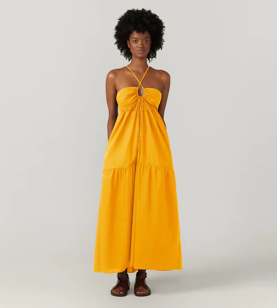 Bird & Knoll | Hana Dress | Sunflower