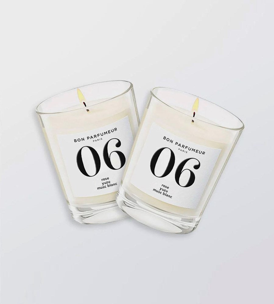 Bon Parfumeur | Candle 06 | Rose, Yuzu & White Musk
