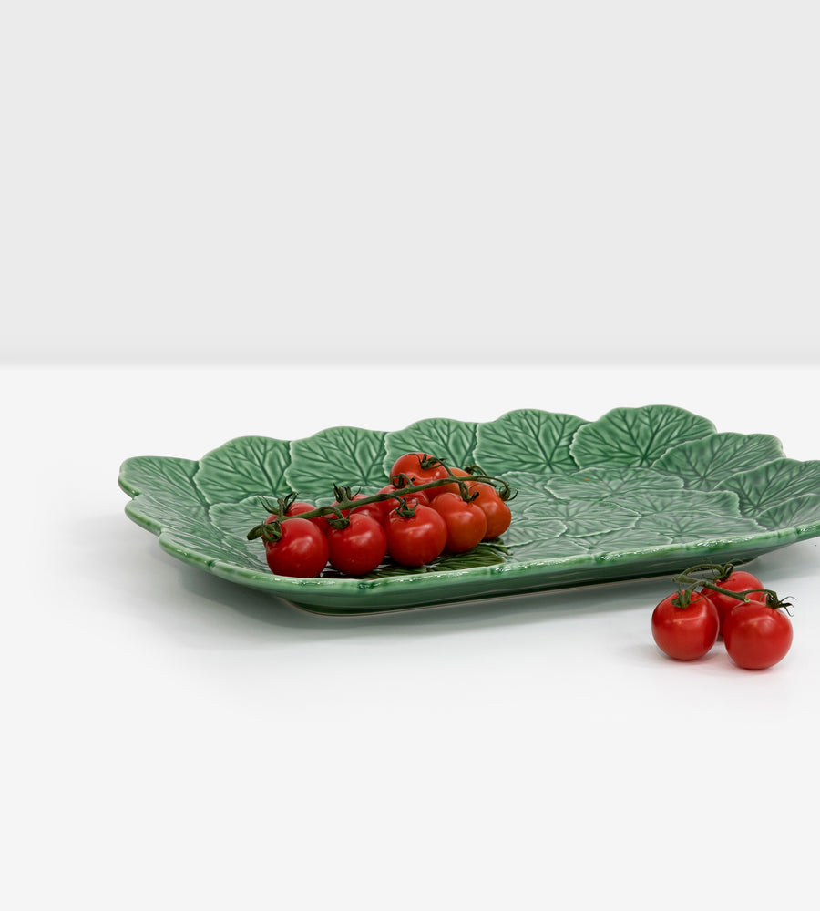 Bordallo Pinheiro | Geranium Relief Platter