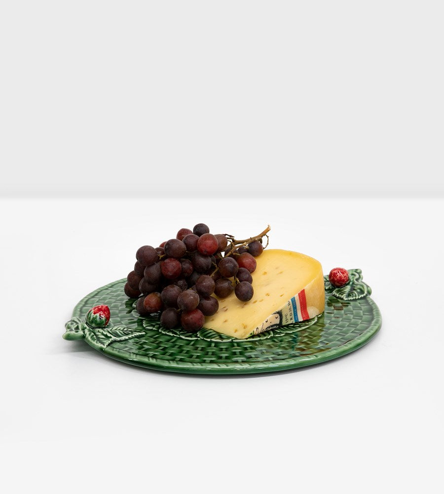 Bordallo Pinheiro | Strawberry Cheese Tray