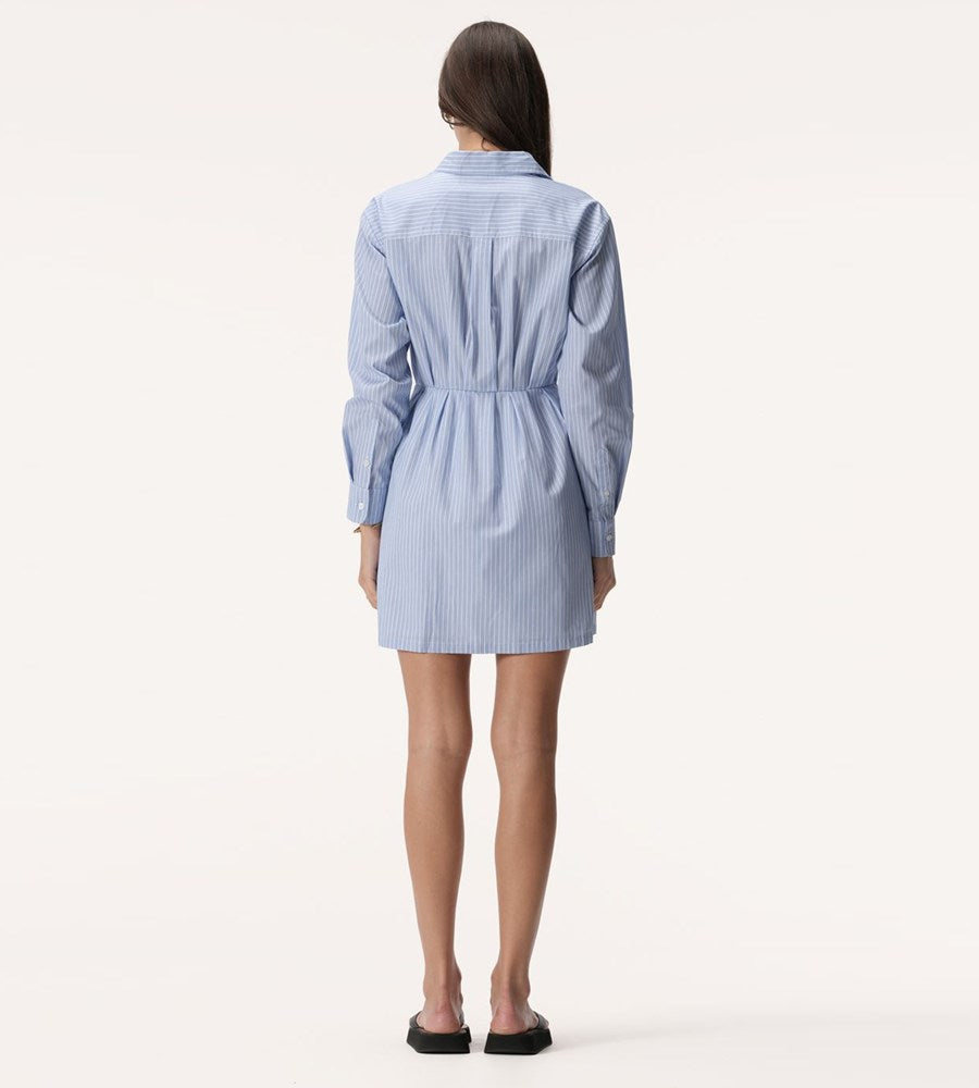 Elka Collective | Charlotte Dress | Blue Stripe
