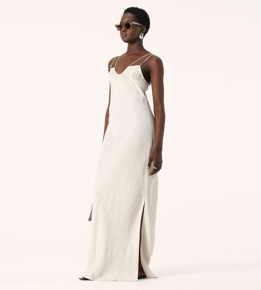 Elka Collective | Maxime Dress | Champagne