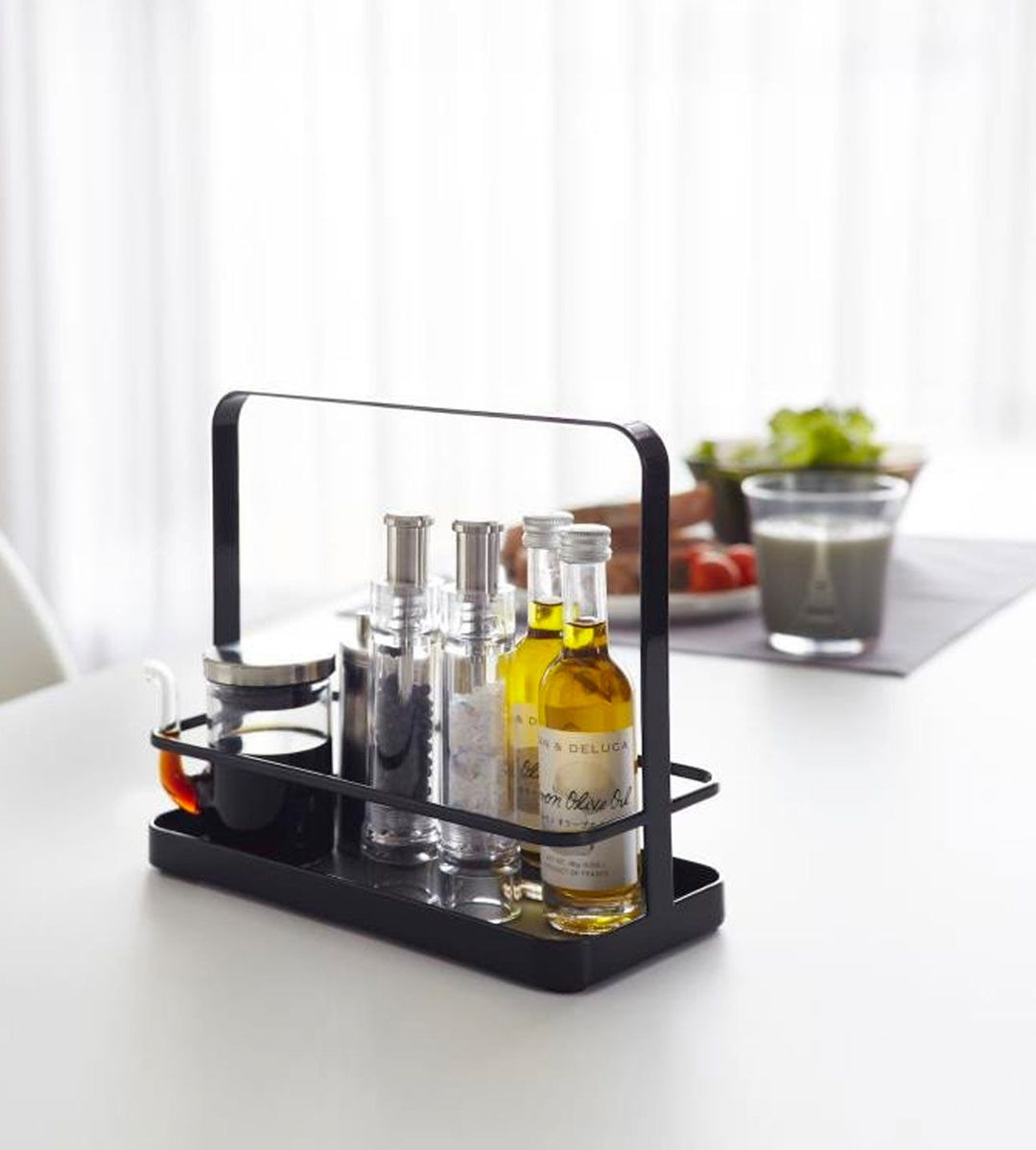 Yamazaki | Tower Seasoning Rack | Black