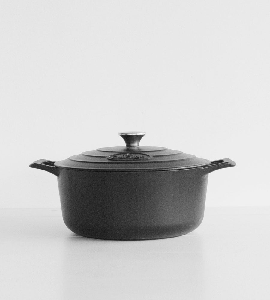 La Cuisine | Round Casserole Pot | Black | 28cm