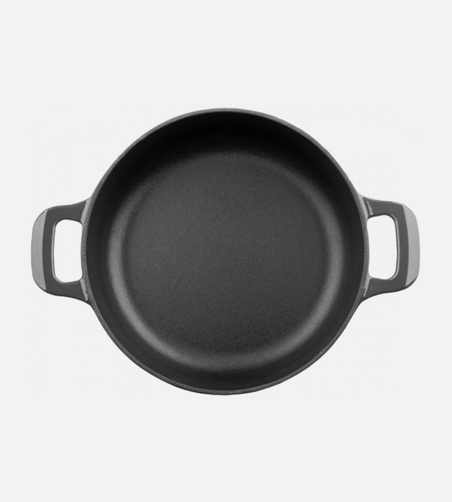 La Cuisine | Round Casserole Pot | Black | 20cm