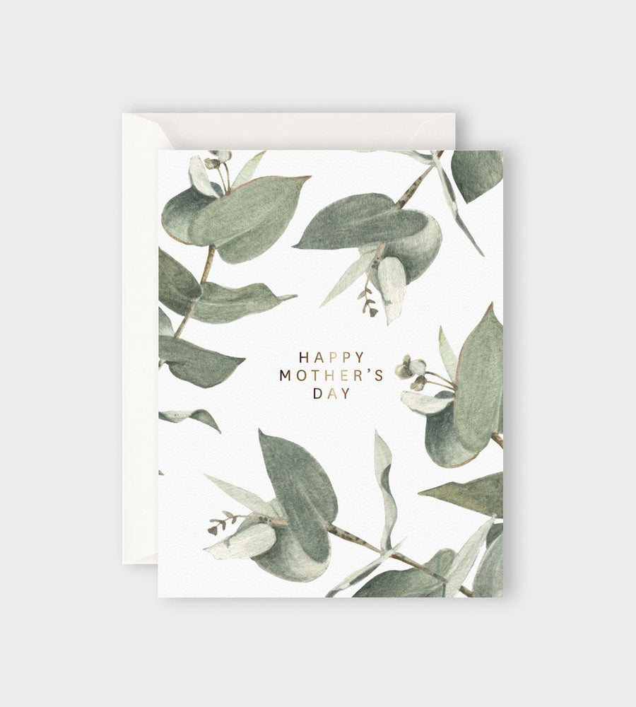 Father Rabbit Stationery | Eucalyptus Happy Mother's Day Card