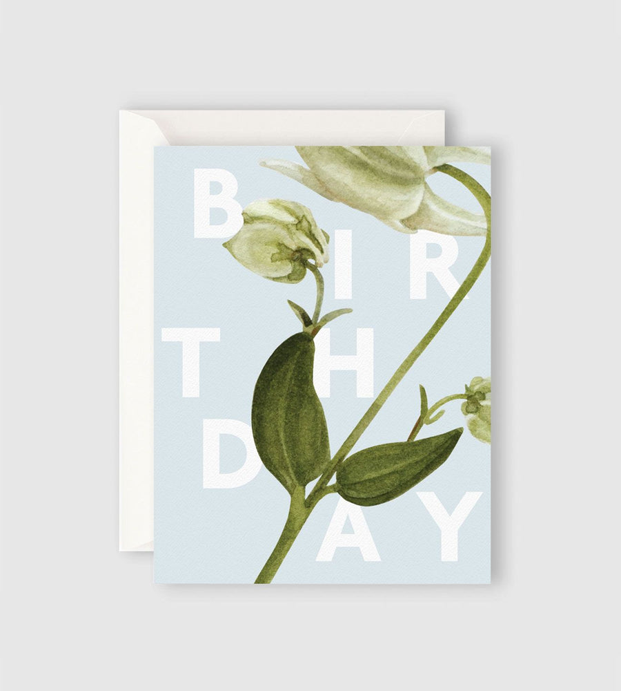 Father Rabbit Stationery | Floral Birthday Card