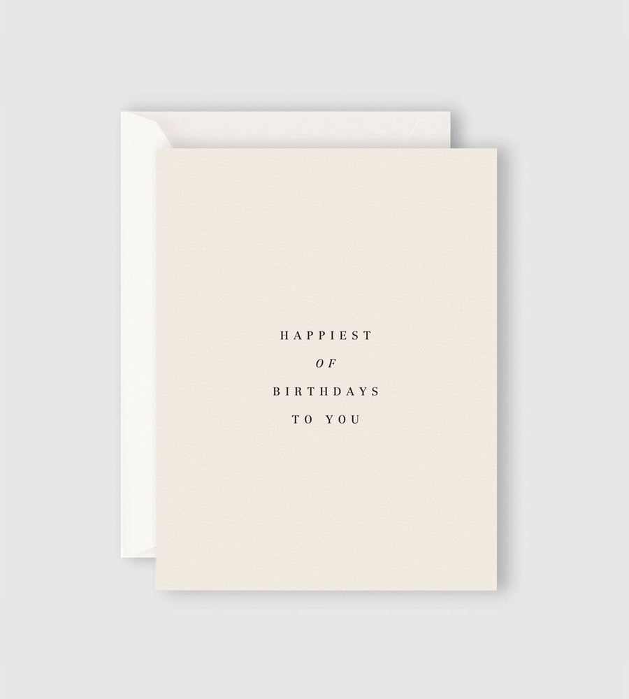 Father Rabbit Stationery | Happiest of Birthdays to You Card