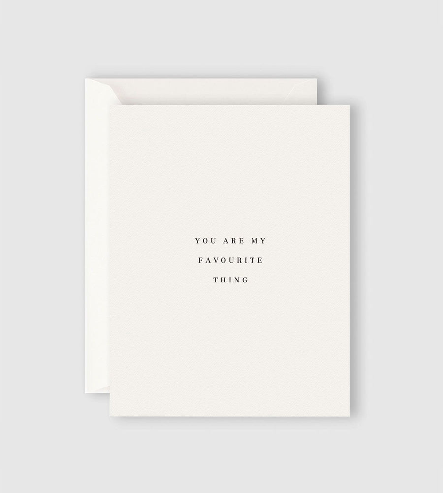 Father Rabbit Stationery | You Are My Favourite Thing Card