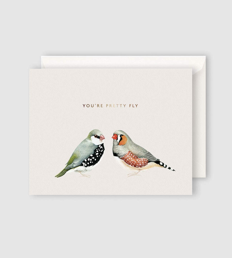 Father Rabbit Stationery | You're Pretty Fly Card