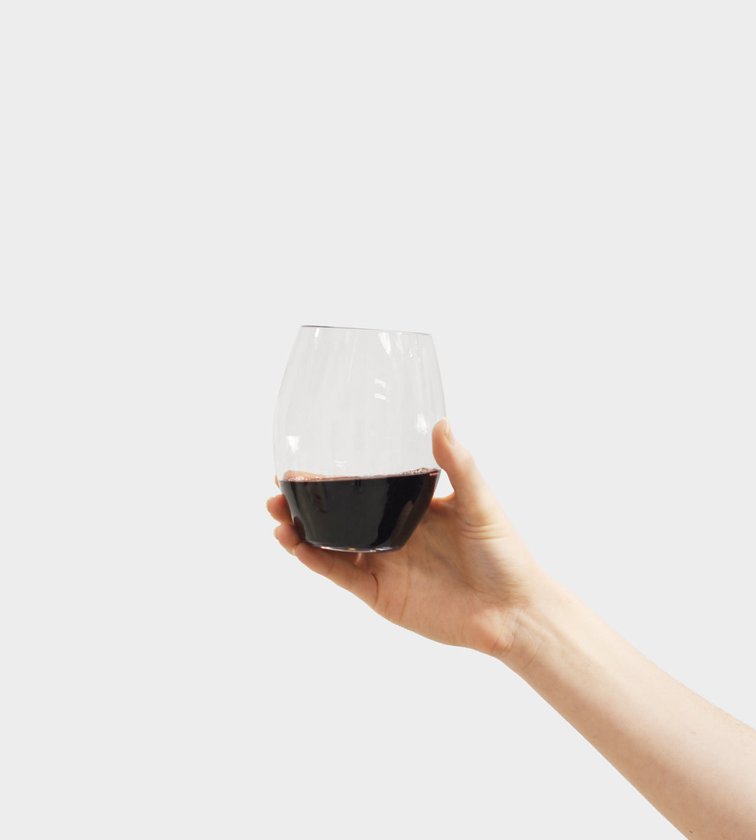 Plumm Stemless | Red Wine Glass