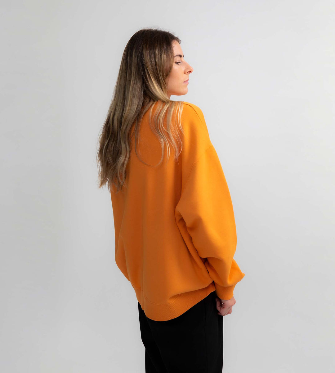 Father Rabbit | Oversized Sweat | Orange