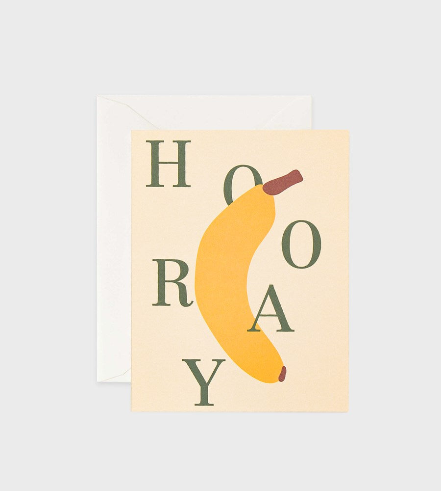 Father Rabbit Stationery | Hooray Banana Card