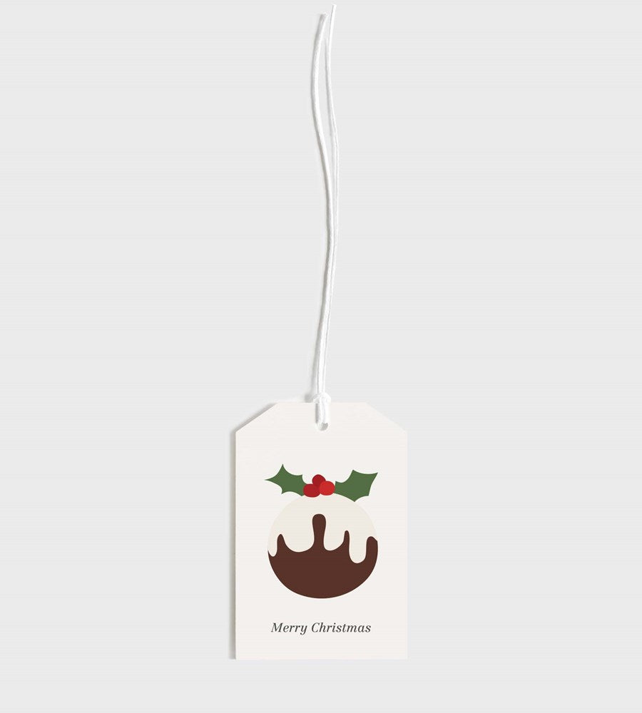 Father Rabbit Stationery | Gift Tag | Christmas Pudding