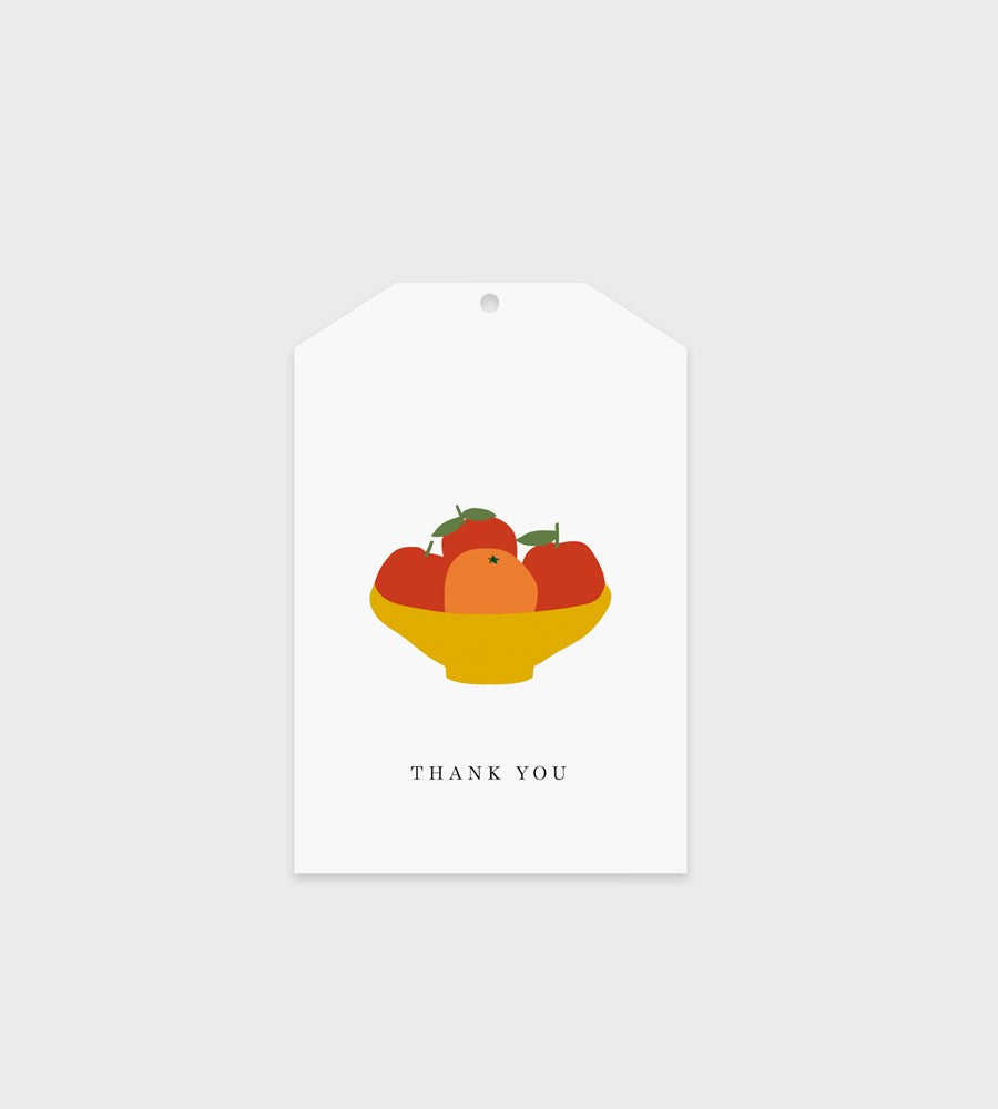 Father Rabbit Stationery | Gift Tag | Orange Thank You