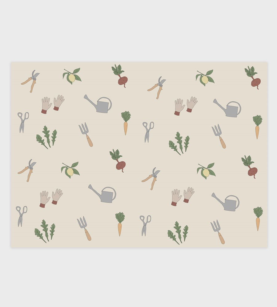 Father Rabbit Stationery | Wrapping Sheet | In The Garden