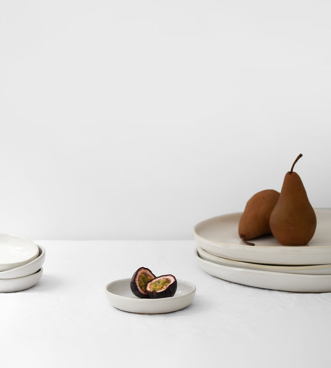 Franco Rustic White Plate