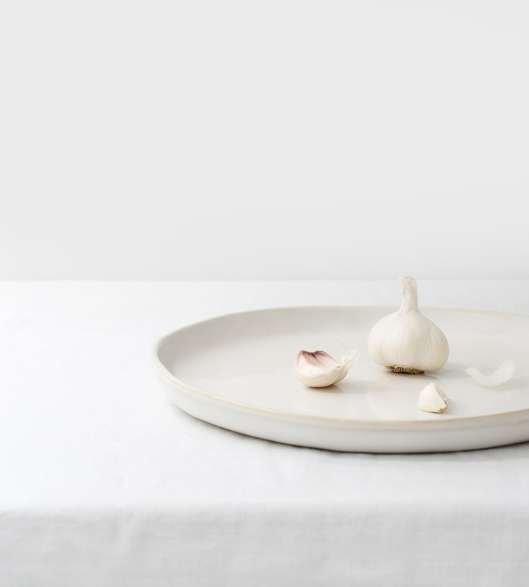 Franco Rustic White Plate