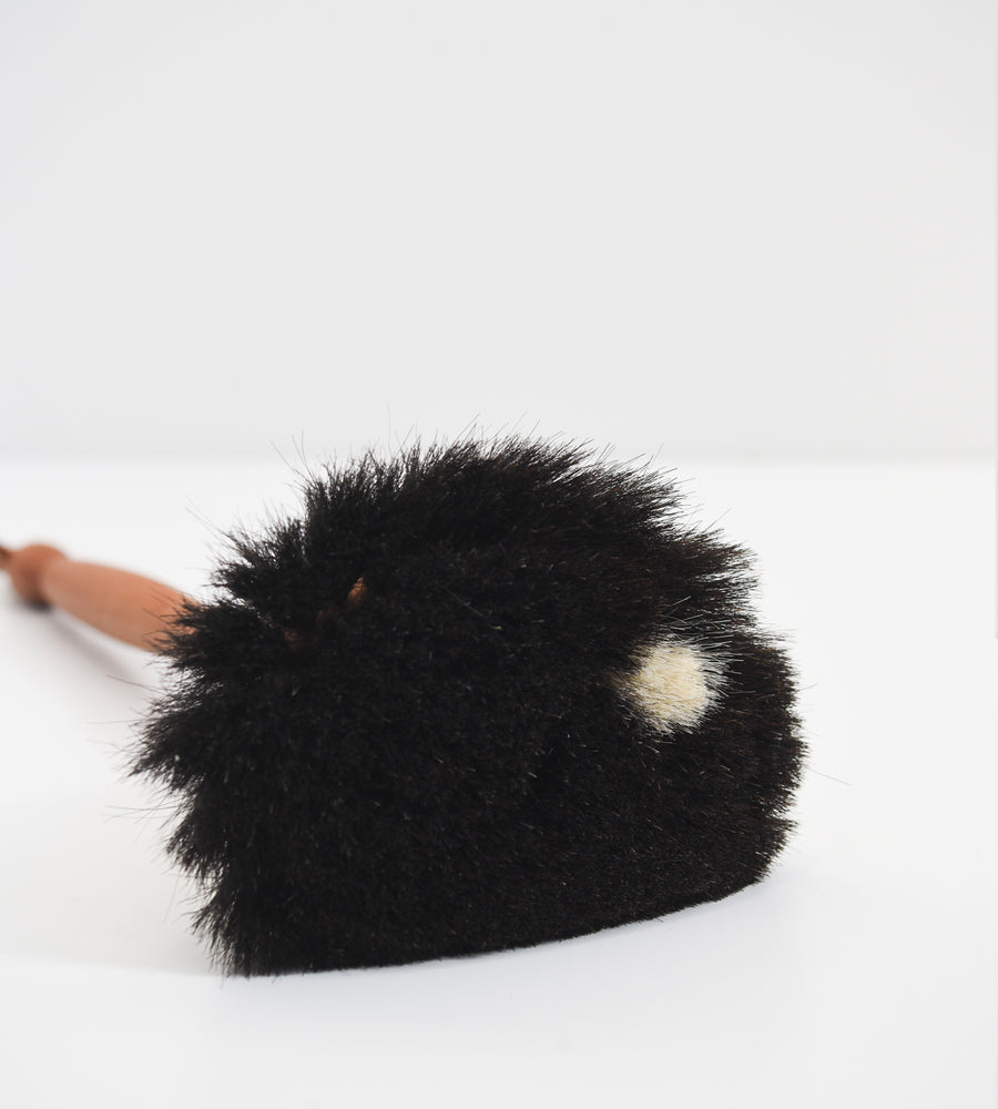 Redecker | Goat Hair Duster | Black