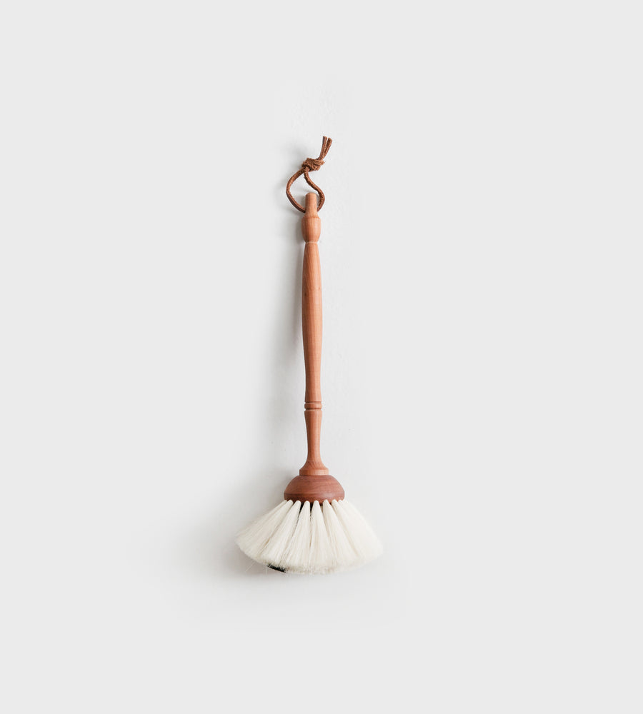 Redecker | Goat Hair Duster | White