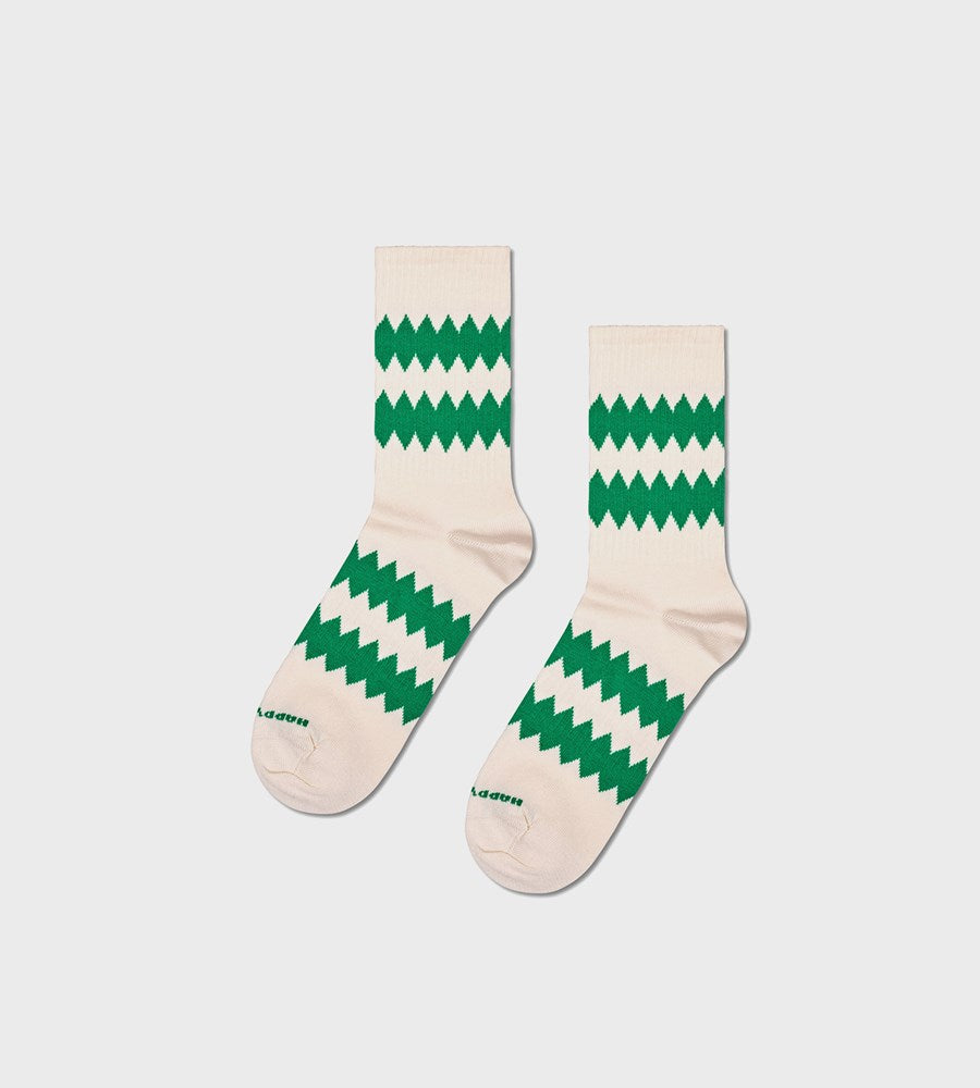 Happy Socks | Zigzag 3/4 Sneaker Sock