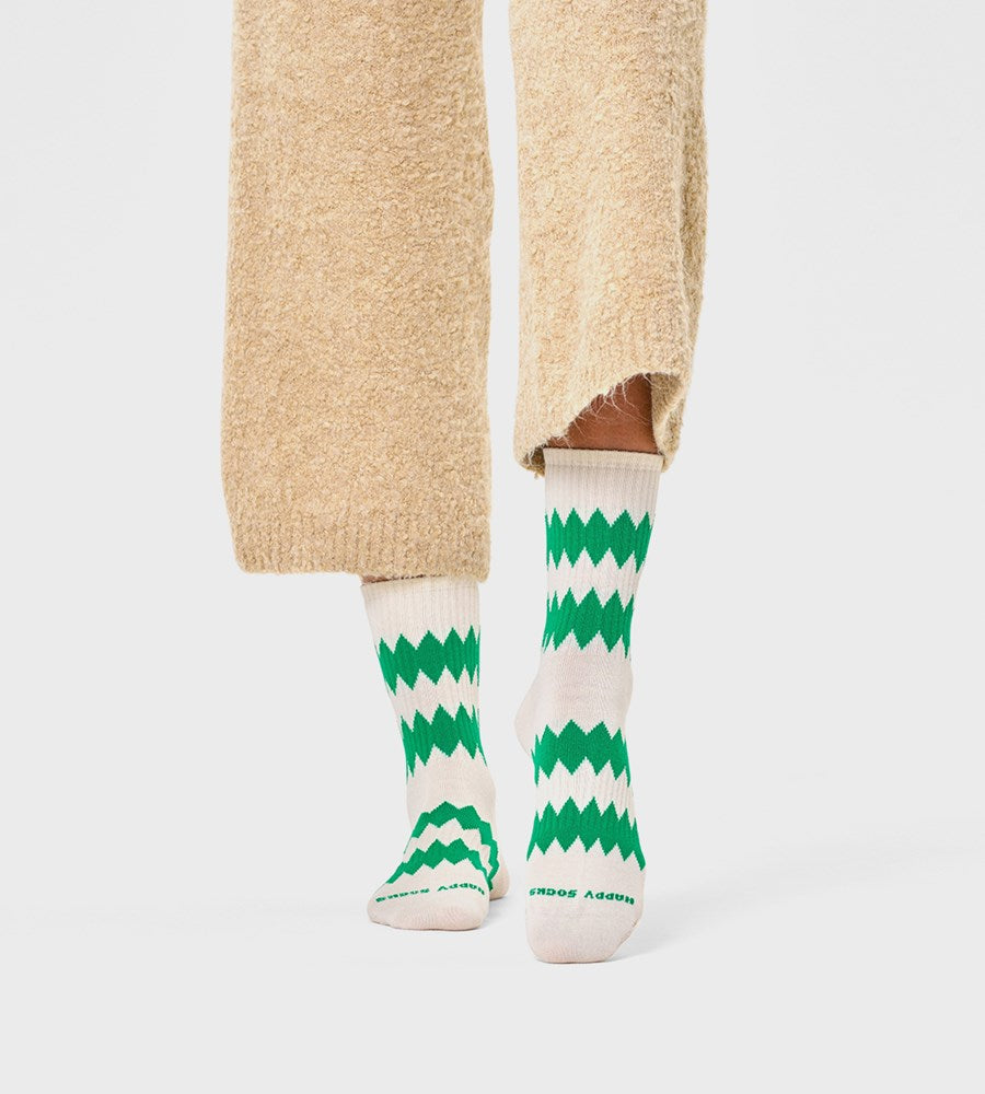 Happy Socks | Zigzag 3/4 Sneaker Sock