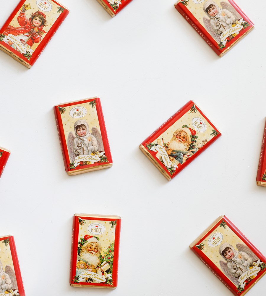 Heidel | Christmas Nostalgia | Assorted Mini Chocolate Bar | 10g