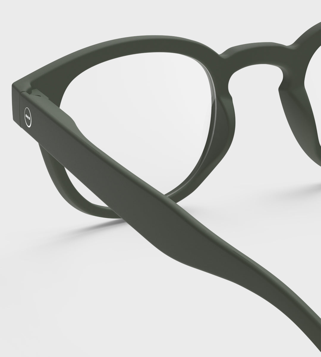 Izipizi | Reading Glasses #C | Kaki Green