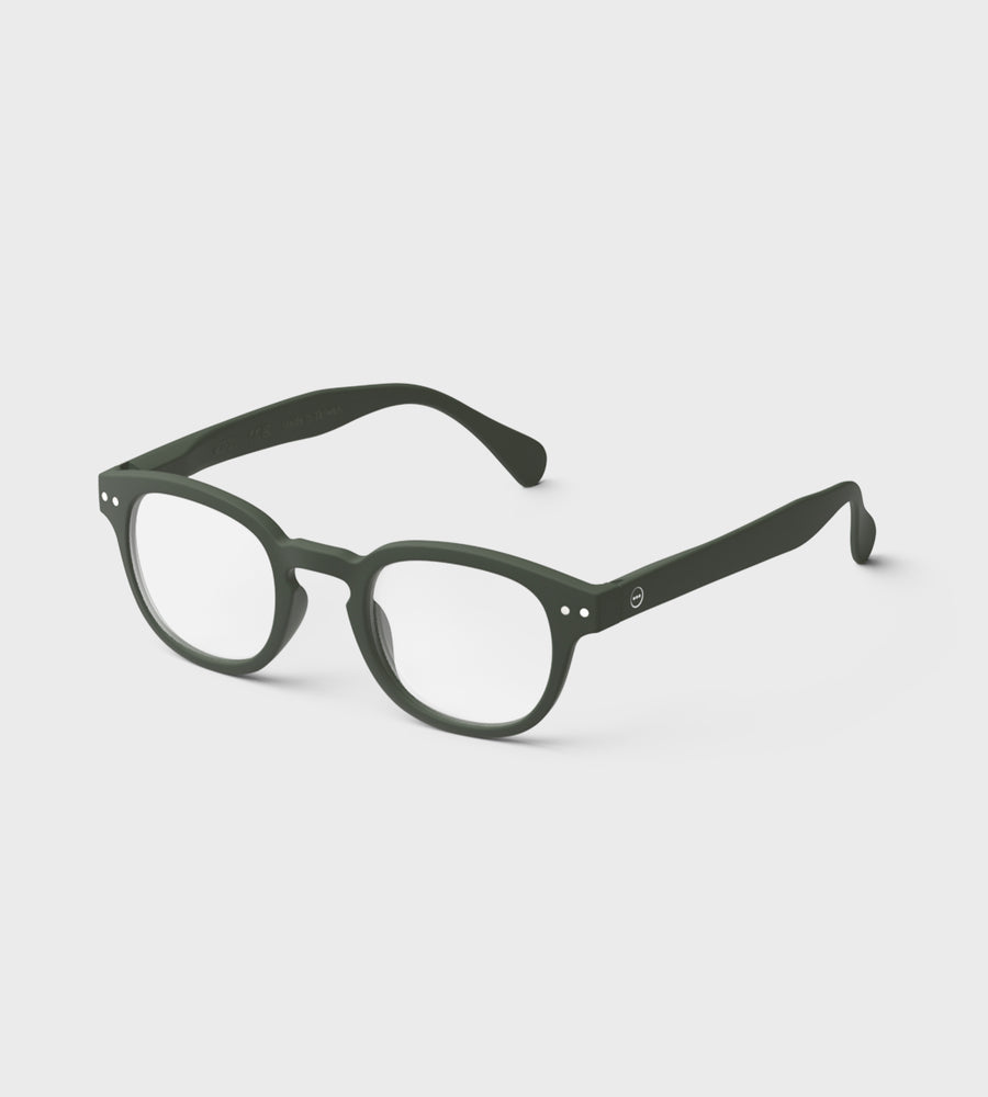 Izipizi | Reading Glasses #C | Kaki Green