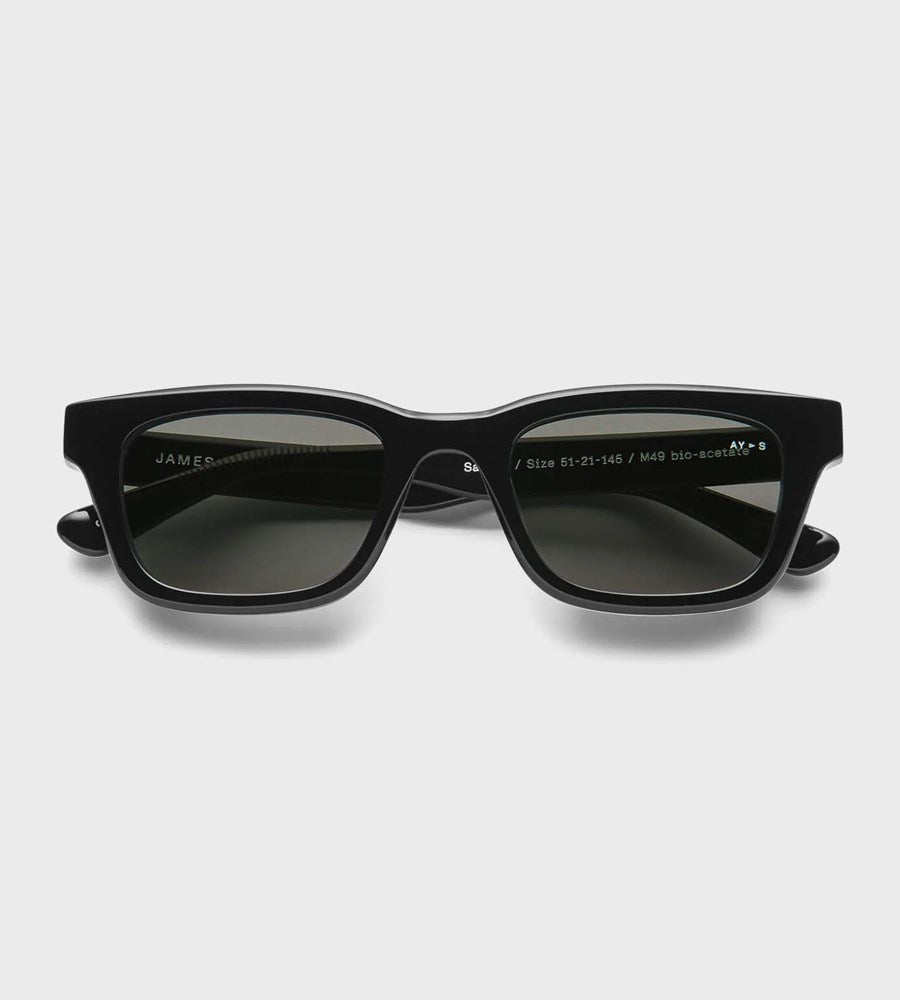 James Ay | Savage Sunglasses | Black