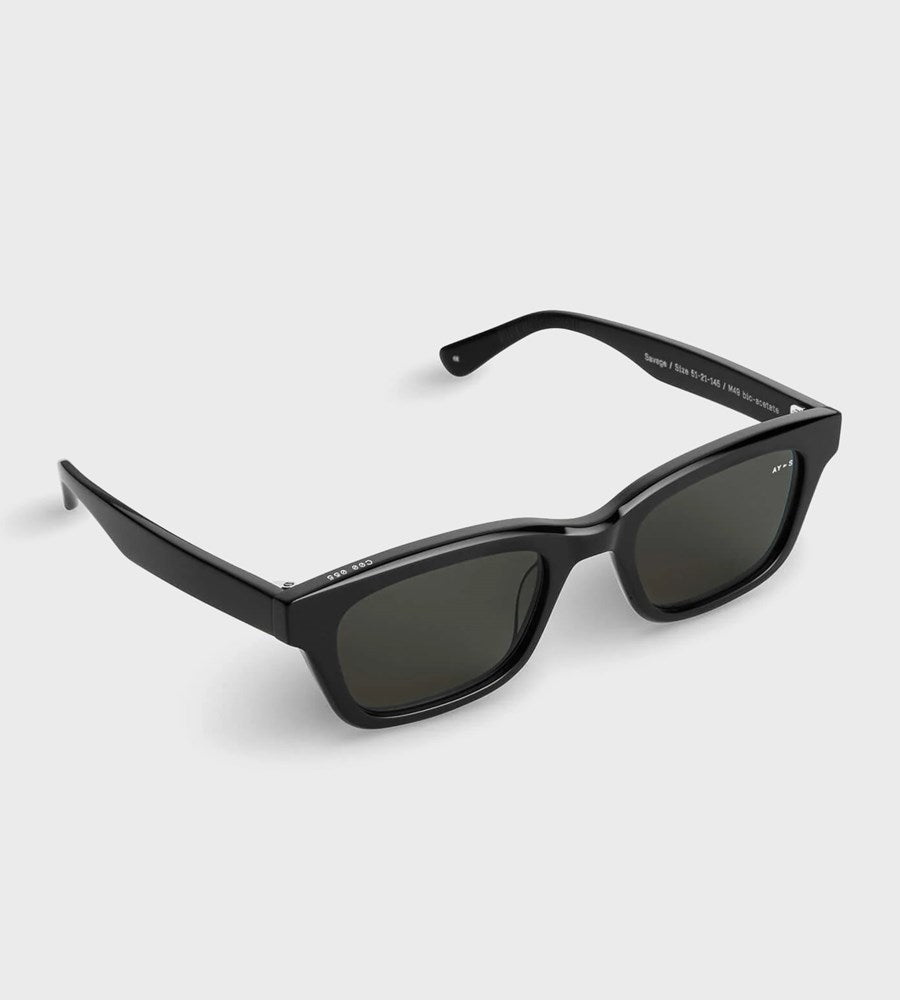 James Ay | Savage Sunglasses | Black