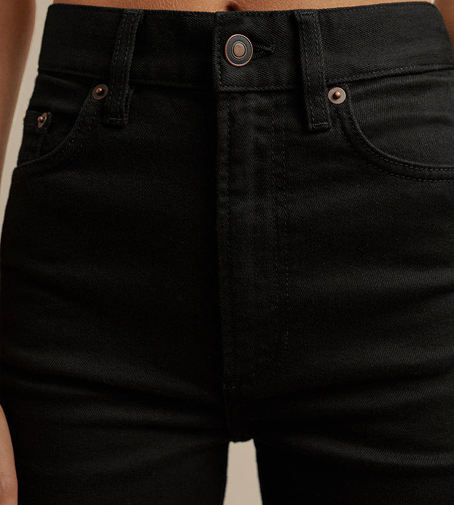 Jeanerica | Women's Eiffel 5-Pocket Jeans | Rinse Stay Black