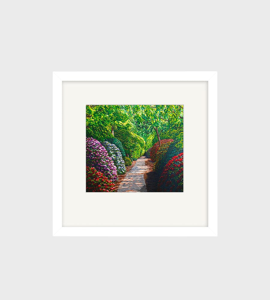 Karl Maughan | Riverhead Small Art Print | Framed | White