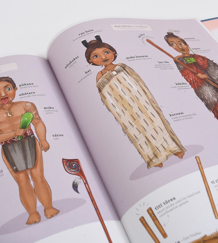 Kuwi & Friends Maori Picture Dictionary | By Kat Merewether & Pania Papa