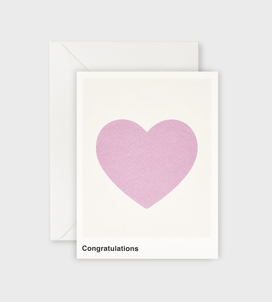 Lettuce | Card | Congratulations Heart