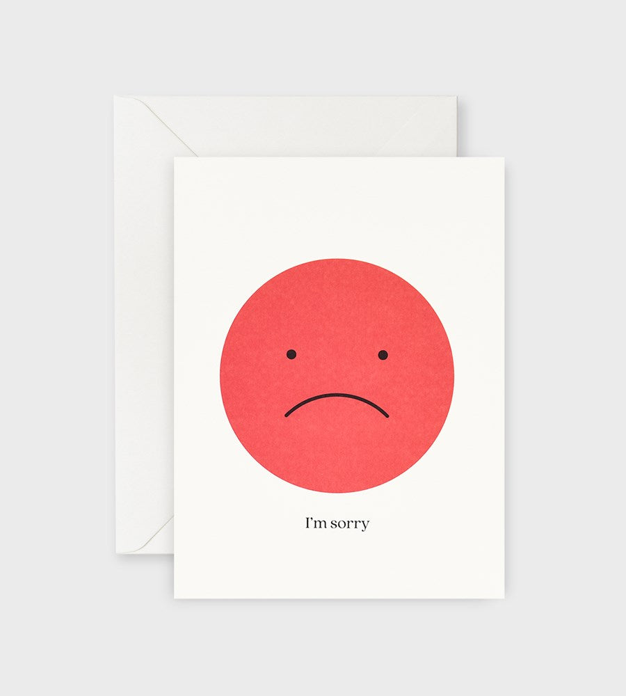 Lettuce | Card | I'm Sorry Sad Face