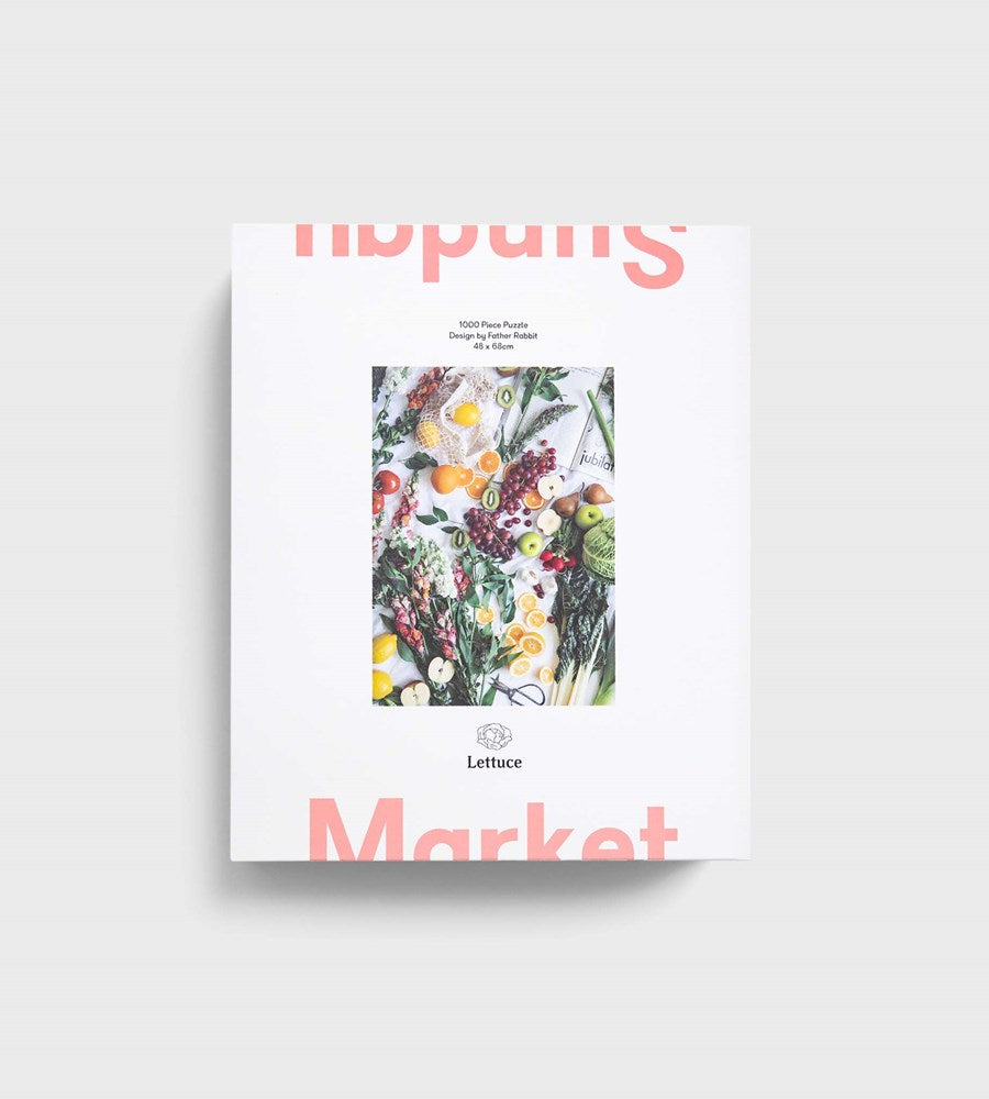 Lettuce x Father Rabbit | 1000 Piece Puzzle  | Sunday Market