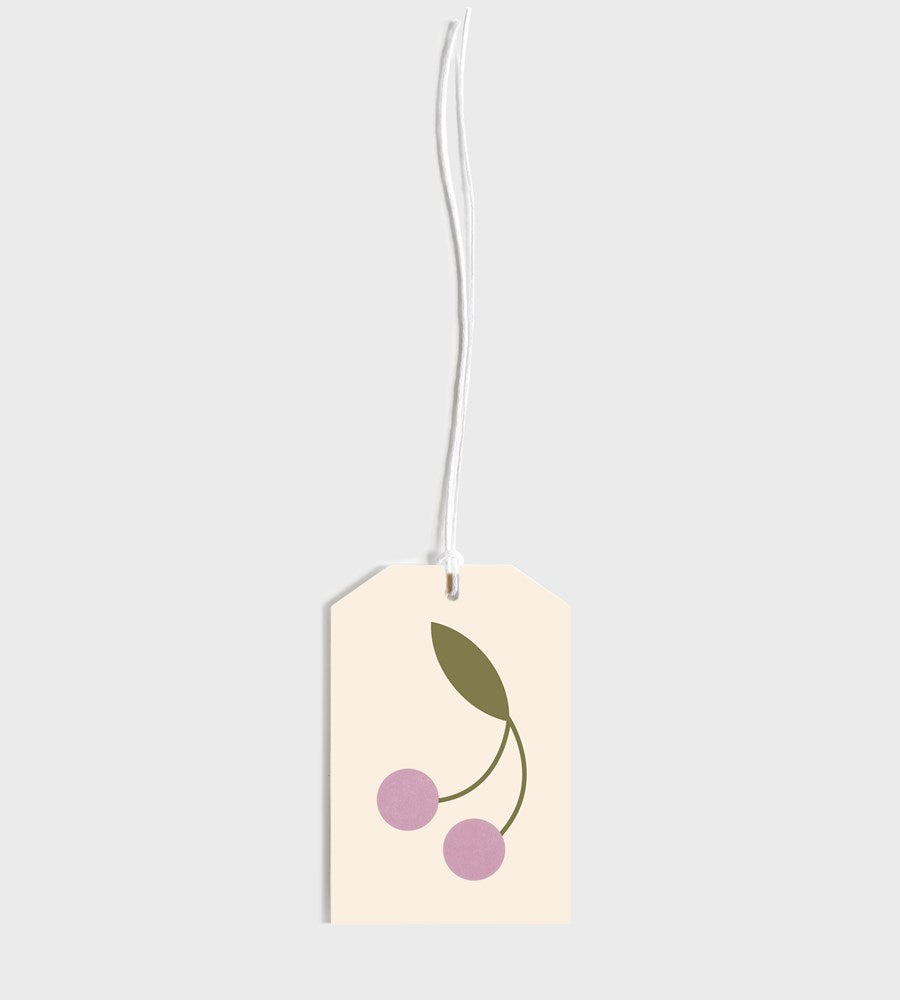 Lettuce | Gift Tag | Cherries Lilac