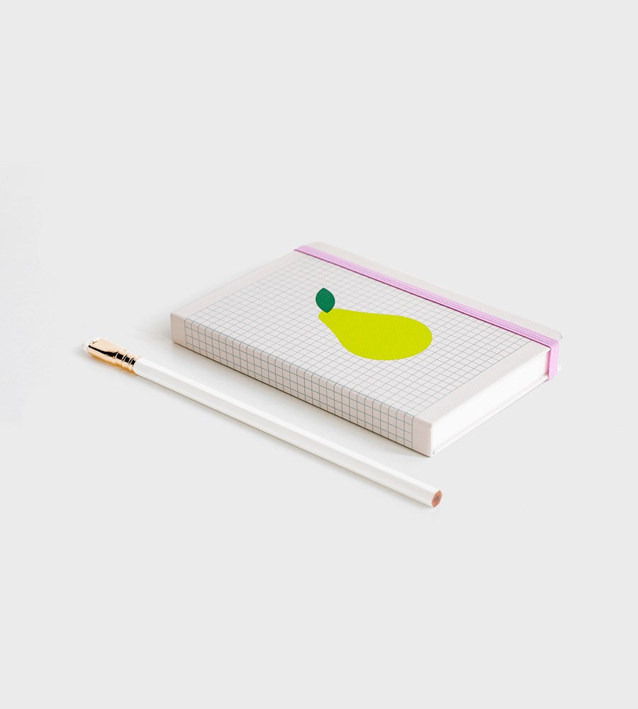 Lettuce | Hardcover Notebook | Pear Grid