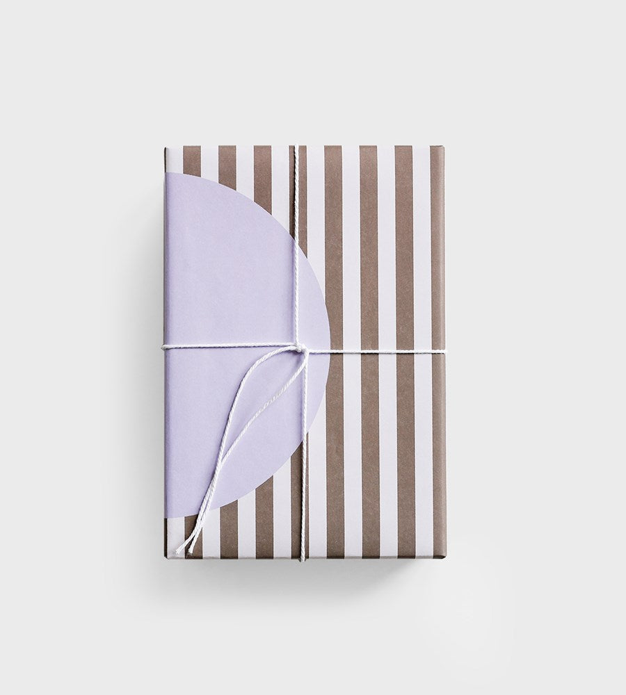Lettuce | Wrapping Paper | Stripes With Circle