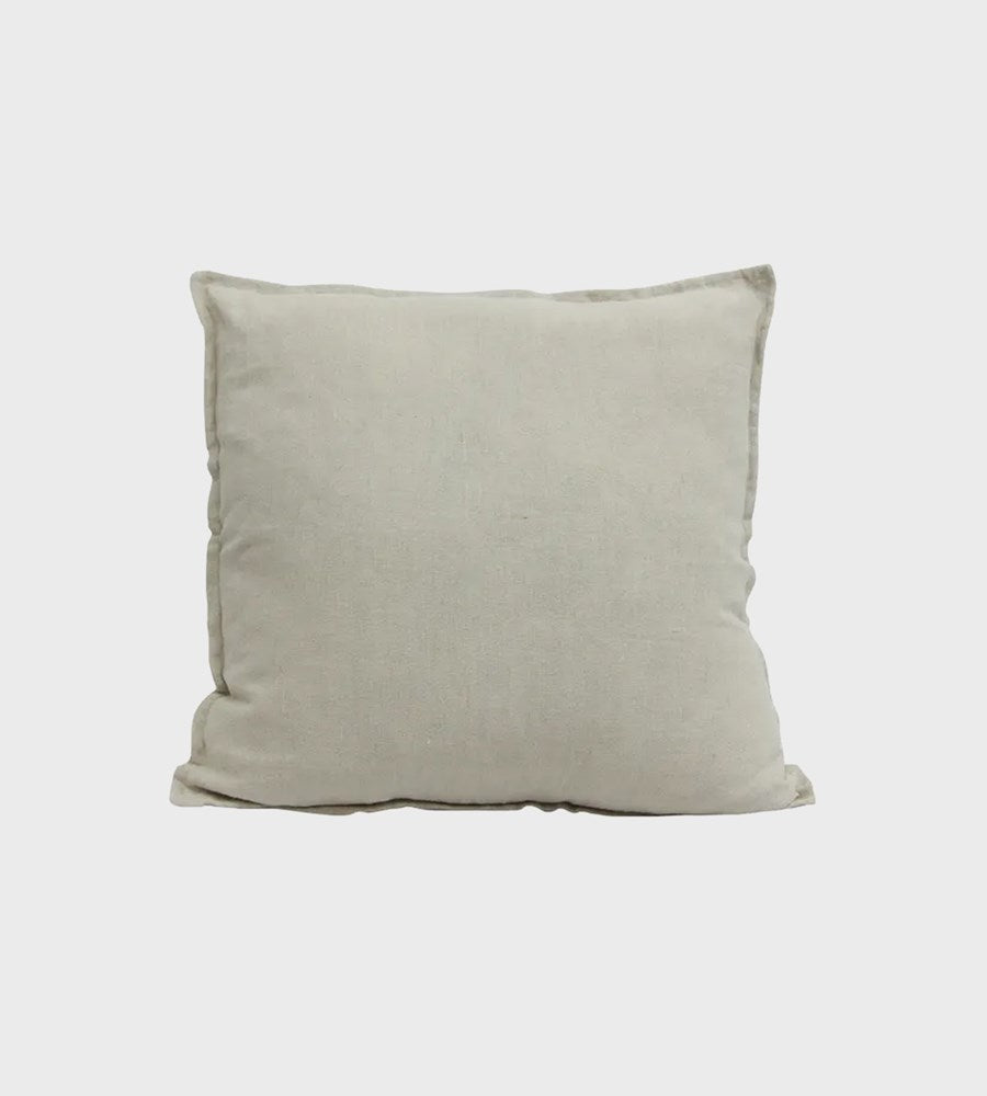 Linen Cushion | Beige (including feather inner)