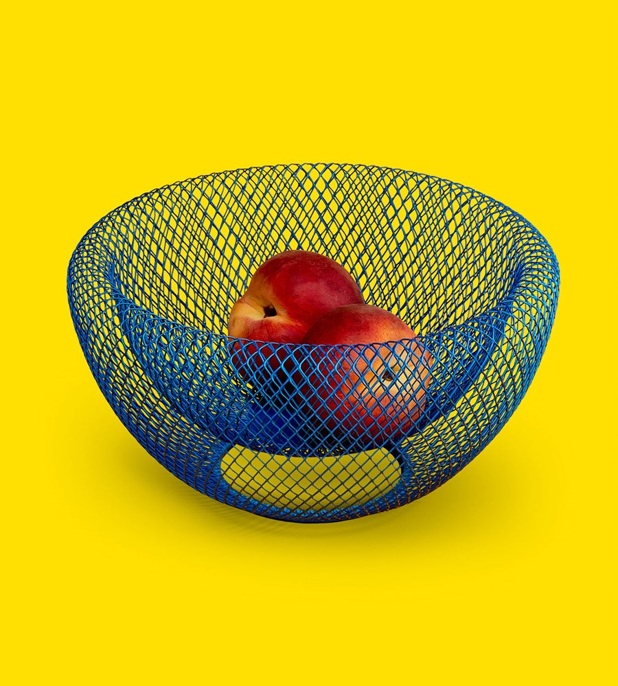 Moma | Wire Mesh Bowl | Blue