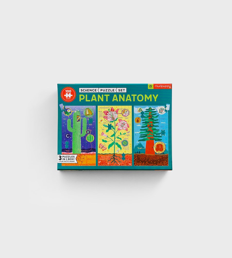 Mudpuppy | Plant Anatomy Science Puzzle Set