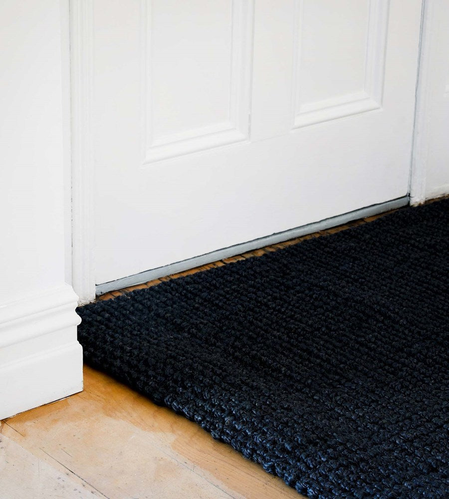 Natural Jute Doormat | Charcoal