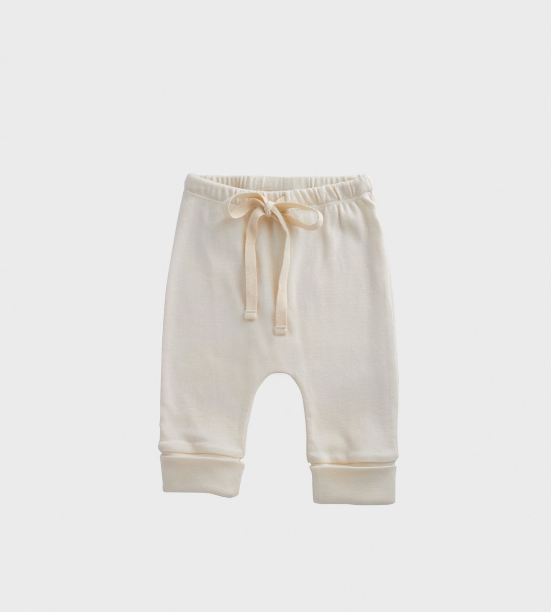 Nature Baby | Cotton Drawstring Pants | Natural