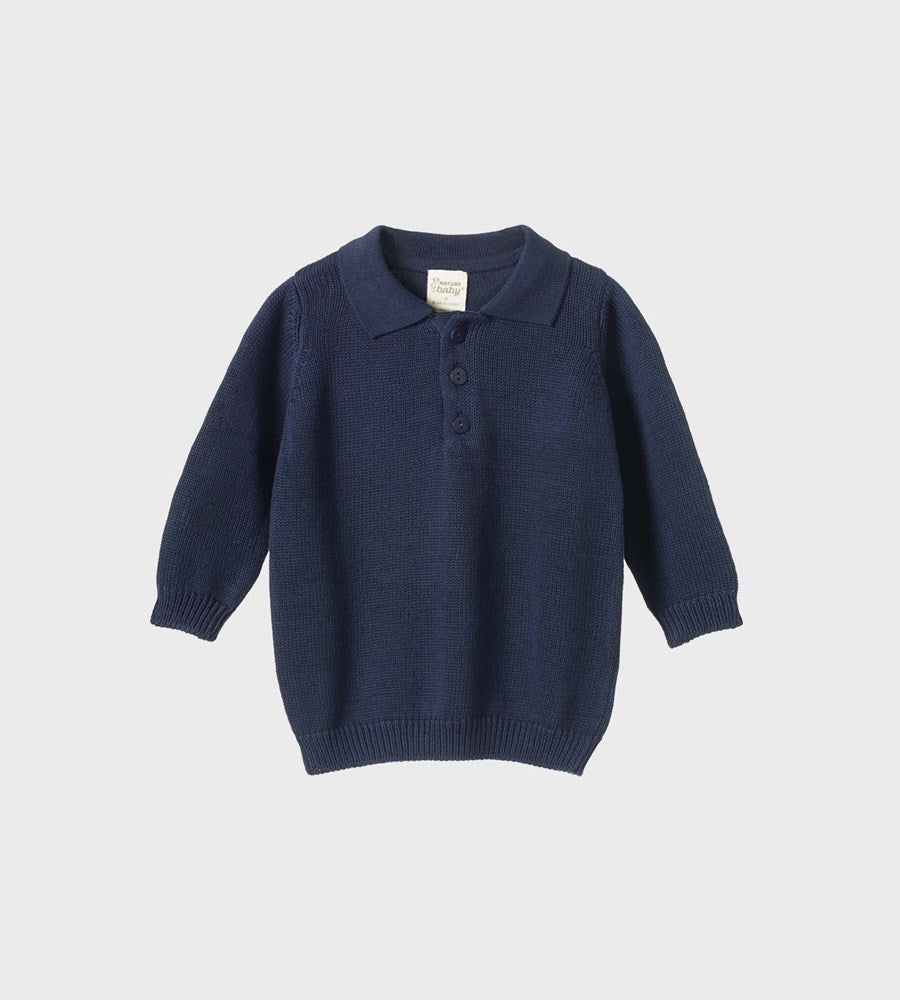 Nature Baby | Grandpa Jumper | Navy